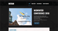 Desktop Screenshot of nctear.org