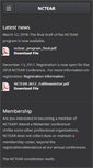 Mobile Screenshot of nctear.org